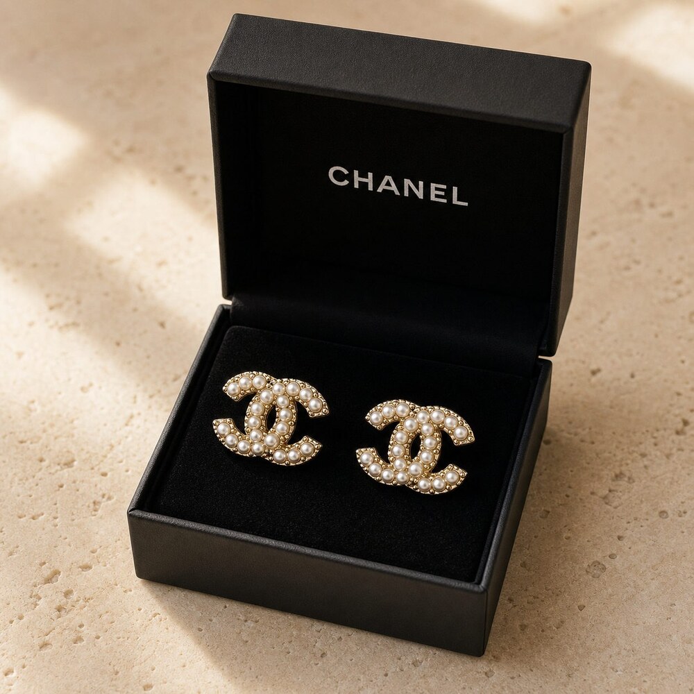 CHANEL Classic Parisian Earrings Style 4 | New with Box - Picture 2 of 9